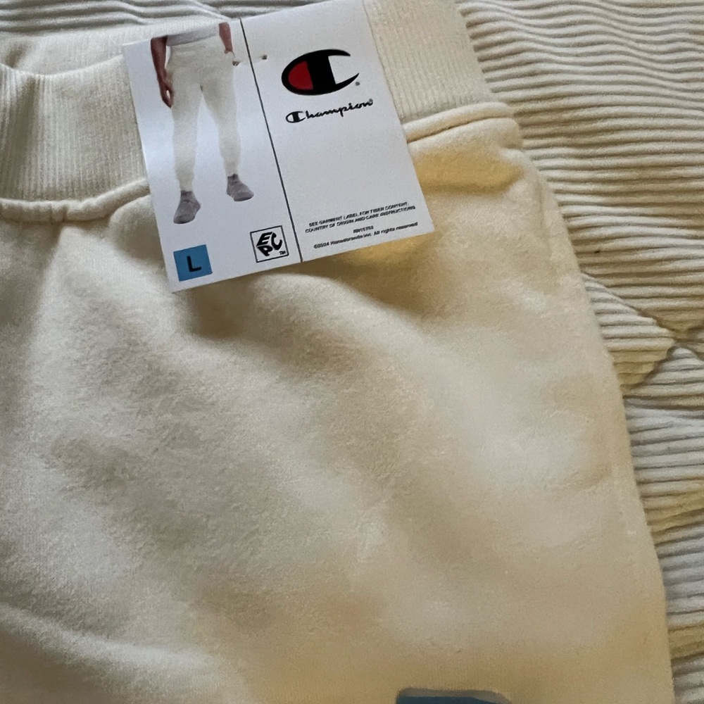 Champion Cream Sweatpants